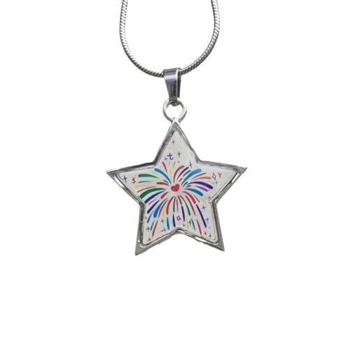 Fünf Spitze Sternhalskette Einstellbare Länge Neckchain Personalisierte Schlüsselbeutel Kette Für Frauen Mädchen Party Accessoire Auffällige Sternhalskette von FIRSTXIU