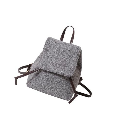 Furry Rucksack Draw String School Tasche Für Frauen Für Fachkapazitäten Mit Großer Kapazität Rucksäcke Fachleute Und Studenten Modische Eimer Tasche von FIRSTXIU