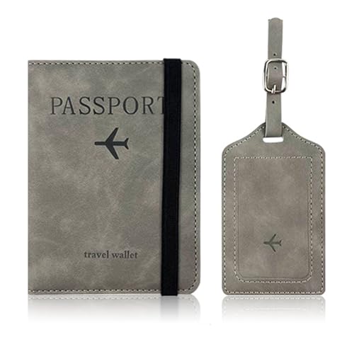 Gepäck Tag Passport Coverhalter Schutzpu Leder Koffer Reisezubehör Und Koffer Set Gepäckhalter Für Frauen Mann von FIRSTXIU