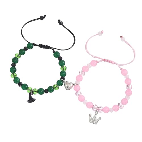 Glasperlenarmbänder Mit Magnetischem Verschluss Für Modische Weibliche Freundschaftsfreundschaft Passende Halskette Paar Accessoire Glasarmband Glasperlenarmbänder Mit Magnetischem Verschluss Für Modische Weibliche Freundschaftsfreundschaft Passende Halskette Paar Accessoire Glasarmband von FIRSTXIU