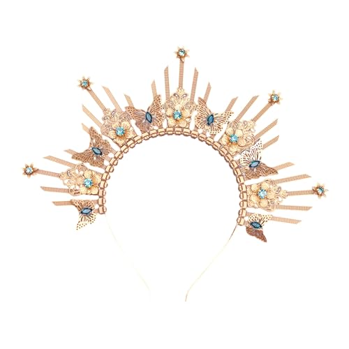 Gotische Handgefertigte Kronen Stirnband Schmetterling Haar Accessoire Handgefertigtes Kronen Stirnband Zierliche Kopfbedeckung Mit Gotischem Touch Haarzubehör Gotische Handgefertigte Kronen Stirnband Schmetterling Haar Accessoire Handgefertigtes Kronen Stirnband Zierliche Kopfbedeckung Mit Gotischem Touch Haarzubehör von FIRSTXIU