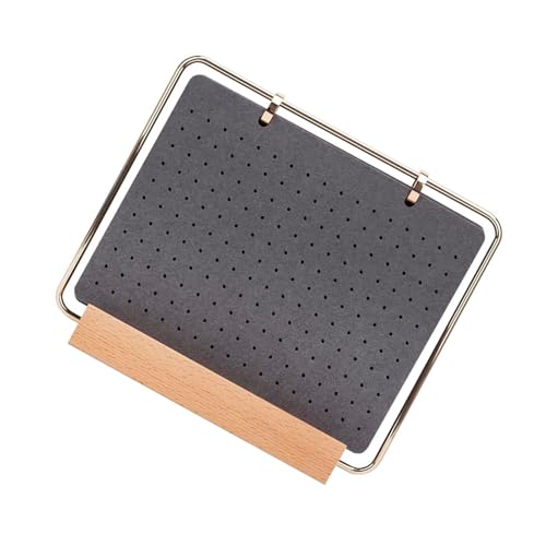 Großkapazität Brosche Stifthalter Filzbrett 6 Seitige Abzeichen Taste Display Panels Für Sammler Frauen Ohrring Organizer Filzboard von FIRSTXIU