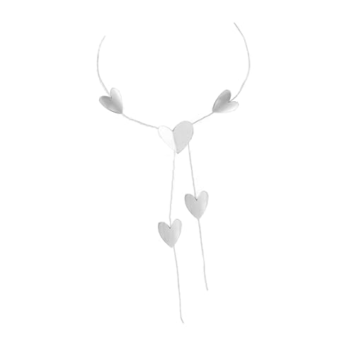 Halskette Große Runde/Herz Pendellennhaltekette Für Frauen Einfache Und Elegante Designtemjude Schmuck Mode Neckpieze Schmuck von FIRSTXIU