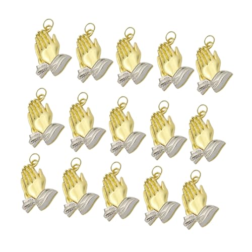 Haltbarkeitslegierung Beten Handschlüsselkainer Für Familien Insbesondere Glaubenssuchende Enthusiasten Religiöse Dekore Beten Handschlüsselanhänger von FIRSTXIU