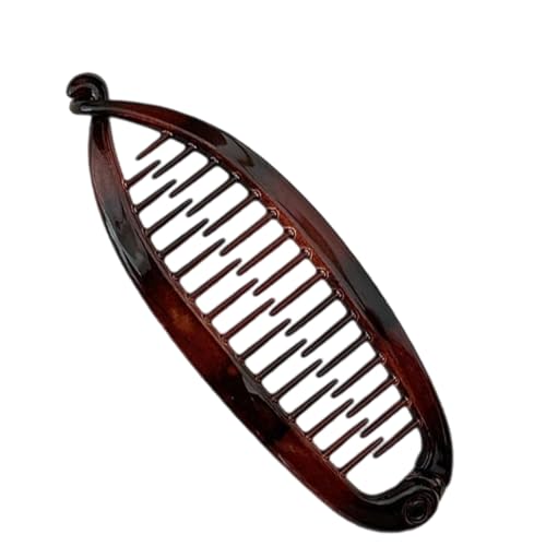 Harz Bananenclip Für Frauen Sichere Fitness Fitness Büro Und Täglich Verwenden Leichte Haarklemme Mode Harzhaarclip Frauen von FIRSTXIU