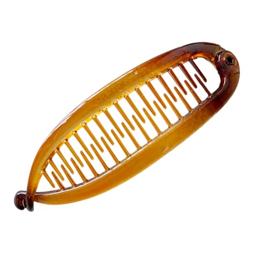 Harz Bananenclip Für Frauen Sichere Fitness Fitness Büro Und Täglich Verwenden Leichte Haarklemme Mode Harzhaarclip Frauen von FIRSTXIU