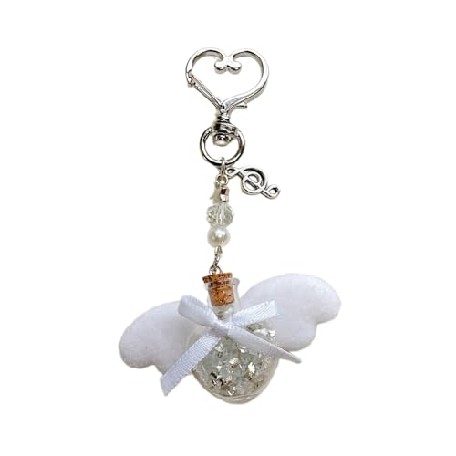 Heart Bag Charme Telefon Lanyard Bowknot Telefonzubehör Multifauntal Schlüsselbeutel Anhänger Geschenk Für Frauen Mädchen Qualität Schlüsselanhänger von FIRSTXIU