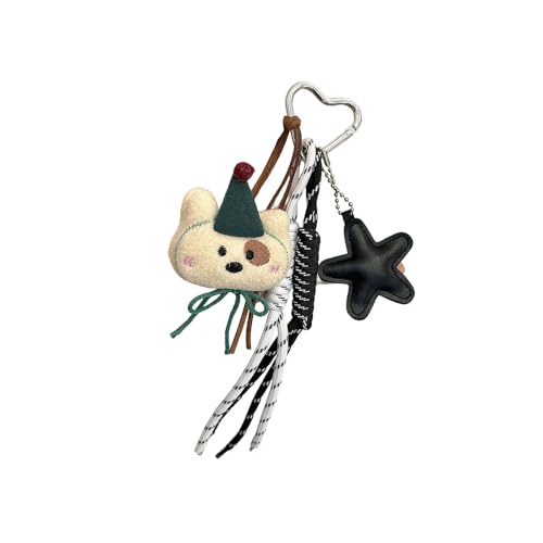 Herrliche Bärenbeutel Ornament Soft Keychain Einzigartige Taschen Anhänger Stylische Geldbeutel Dekoration Für Tägliche Pendelverkehrs Oder Einkaufen Frauen Süßer Tasche Accessoire von FIRSTXIU