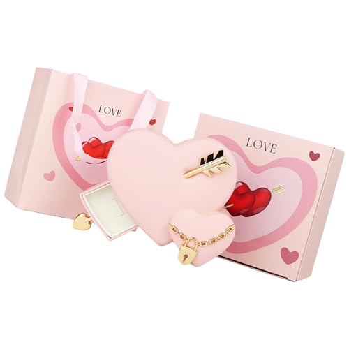 Herzförmige Schmuckschatulle Mit Pfeilen Valentinstag Geschenkverpackung Hülle Zarte Zubehör Organizer Geburtstagsgeschenke Schmuckschatulle Für Ringe Und Halsketten Herzförmige Schmuckschatulle Mit Pfeilen Valentinstag Geschenkverpackung Hülle Zarte Zubehör Organizer Geburtstagsgeschenke Schmuckschatulle Für Ringe Und Halsketten von FIRSTXIU