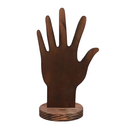 Holz Handgeformte Model Für Ringe Stilvoller Schmuck Und Accessoires Display Ständer Frauen Mädchen Armbänder Showcase Rack Holzschmuck Display von FIRSTXIU