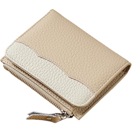 Kompakte Frauenbrieftasche Mit Blockierender PU Leder Münzgrundstück Kurzerbrieftasche Für Frauen Und Mädchen Kleine Münzen Geldbeutel von FIRSTXIU