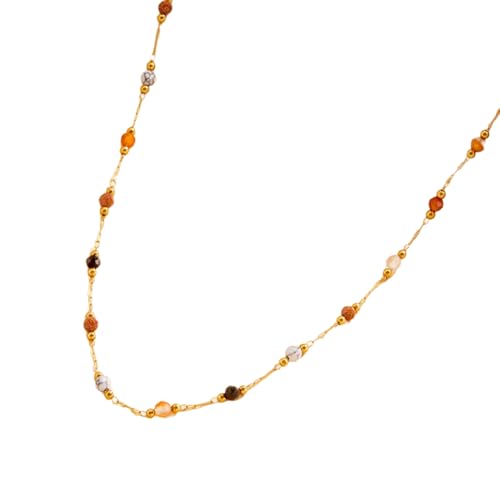 Künstlerische Handgefertigte Farbenfrohe Steinperlen Schmuck Für Frauen Mädchen Böhmische Und Ethnische Stile Armband/Halskette/Fußkettchen Ethnischer Stil Schmuckstil Künstlerische Handgefertigte Farbenfrohe Steinperlen Schmuck Für Frauen Mädchen Böhmische Und Ethnische Stile Armband/Halskette/Fußkettchen Ethnischer Stil Schmuckstil von FIRSTXIU