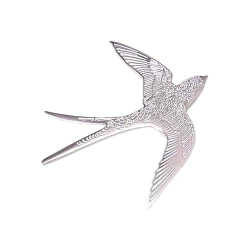 Künstlerische Vogelform Brosche Moderne Leichtmetallabzeichen Pin Accessoire Freizeitparty Kee Unisex Weihnachtsgeburtstag Geschenk Elegant Swallow Kleideranzug Ornament Orament Künstlerische Vogelform Brosche Moderne Leichtmetallabzeichen Pin Accessoire Freizeitparty Kee Unisex Weihnachtsgeburtstag Geschenk Elegant Swallow Kleideranzug Ornament Orament von FIRSTXIU