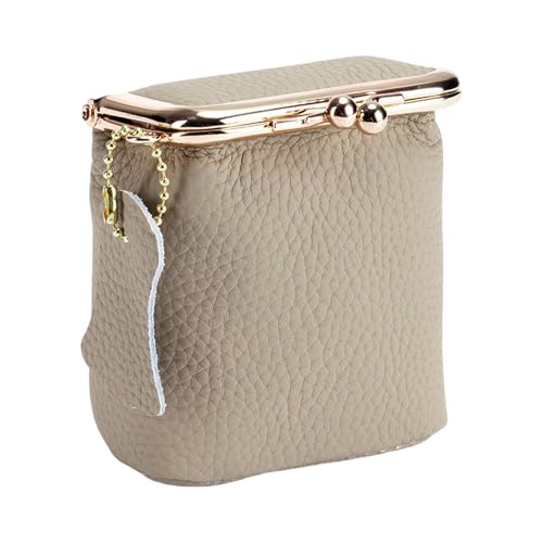 Lederschmuck Aufbewahrung Vintage Münze Geldbörse Lederschmuck Aufbewahrungsbox Für Ohrringe Ringe Keys Lippenstift Essentielles Multifunktionales Kleines Münzgrundstück von FIRSTXIU