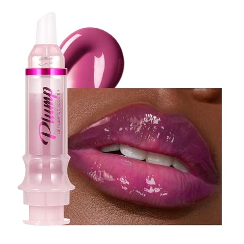 Lip Plumping Lip Gloss Plump & Schmollfleck Feuchter Feuchtigkeitsöl Für Volle Lippen Boosteröl Feuchtigkeitsfeuer Für Frauen Und Mädchen von FIRSTXIU