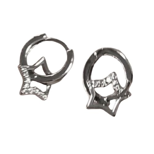 Mehrzweck Moderne Star Designs Ohrringe Basteln Robuste Legierung Mit Eleganten Designs Für Trendige Frauen Damen Casual Wear Star Form Ohrringe von FIRSTXIU