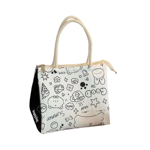 Mittagsbeutel Isolierte Tasche Frauen Männer Große Mittagessen Box Container Wiederverwendbares Mittagessen Taschen Für Büroarbeitsschulschule Isolierte Für Frauen Männer von FIRSTXIU