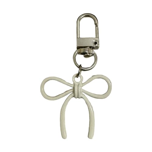 Mode Bowknot Keychain Anhänger Stylish Telefon Anhänger Multifunktionales Accessoire Dekoration Für Taschen Und Telefon Frauen Lanyard von FIRSTXIU