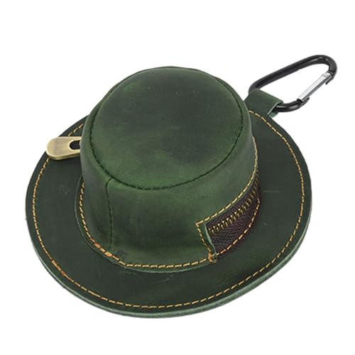 Mode Cowhuts Schlüsselbund Brieftasche Cow Boy Form Reißverschluss Verschluss Münze Geldbörse Wechselhalter Für Männer Frauen Cowboyhut Form Münze Geldbörse von FIRSTXIU