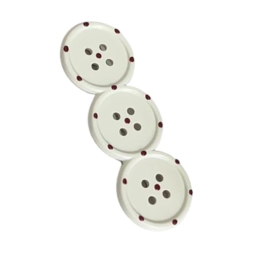 Mode Duckbills Haarclip Triple Punktknöpfe Retro Design Leichte Praktische Haarnadel Für Frauen Täglich Tragen Süße Entenbills Haarclip Für Bang von FIRSTXIU