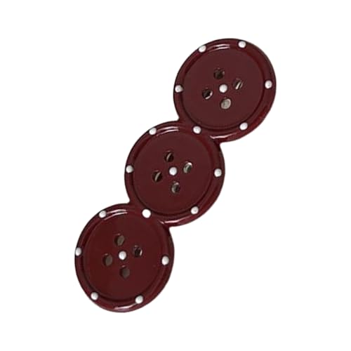 Mode Duckbills Haarclip Triple Punktknöpfe Retro Design Leichte Praktische Haarnadel Für Frauen Täglich Tragen Süße Entenbills Haarclip Für Bang von FIRSTXIU