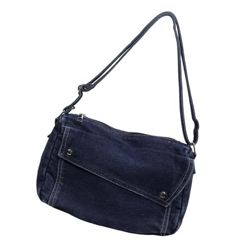 Mode Jeans Umhängetasche Für Frauen Und Männer Weiche Crossbody Taschen Satchel Mit Multi Funktionalen Taschen Umhängetasche von FIRSTXIU