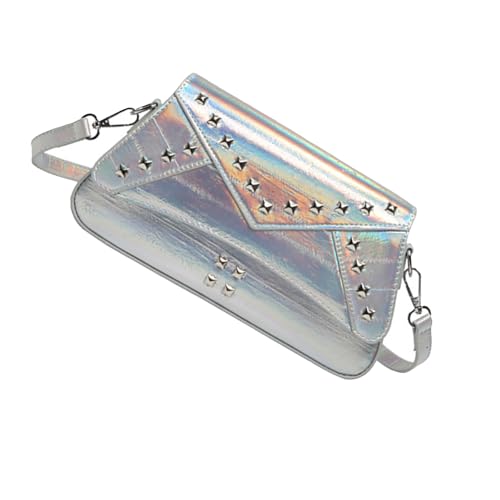 Mode Niet PU Umhängetasche Für Frauen Und Mädchen Lässige Crossbody Taschen Angingbare Satchel Geldbörse Für Den Täglichen Gebrauchsumbtertasche von FIRSTXIU