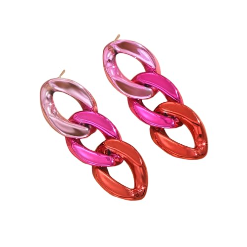 Mode Ohrringe Der Modischen Süßigkeitenfarbe Kette Lebendiger Kettenohrringe Schmuck Für Die Modern Fashion Lover's Collection Drop Entwickelt von FIRSTXIU
