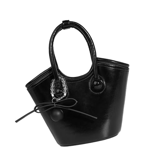 Mode PU Leder Crossbody Geldbörse Große Umhängetasche Mit Trendiger Hängender Ornament Handtasche Für Den Täglichen Tragen Bequemer Handtasche von FIRSTXIU