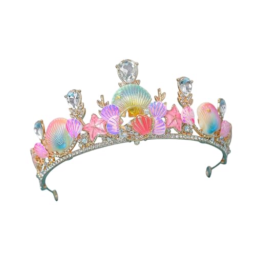 Natürliche Seehruselkronen Mit Star Fish Designs Für Frauen Kinder Marine Styles Kostüme Und Partyfeier Kopfbedeckung SEASHAUSE CROWN von FIRSTXIU