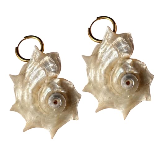 Natural Shell Hoop Ohrringe Marine Textur 4cm Durchmesser Evidenzkomfort Verschleiß Tägliche Muschelschalen Ohrringe Accessoire Gift Bereit Natürliche Natural Shell Hoop Ohrringe Marine Textur 4cm Durchmesser Evidenzkomfort Verschleiß Tägliche Muschelschalen Ohrringe Accessoire Gift Bereit Natürliche von FIRSTXIU