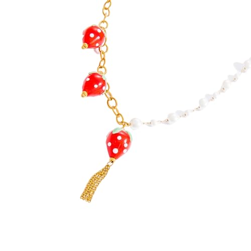 Obstglas Anhänger Halskette Für Frauen Mit Handwerk Designs Und Lebhafte Farbe Für Lässige Oder Festliche Anlässe Trendige Frauen Halskette Obstglas Anhänger Halskette Für Frauen Mit Handwerk Designs Und Lebhafte Farbe Für Lässige Oder Festliche Anlässe Trendige Frauen Halskette von FIRSTXIU