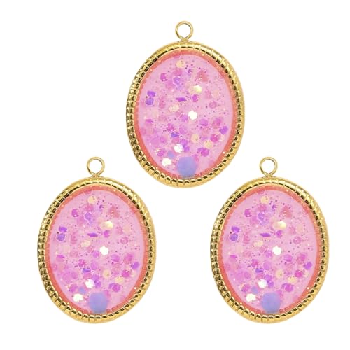 Packung Mit 3 Robusten Stahlstein Sonnenblumen Anhänger Halskette Für Trendige Frauenschmuck Mit Crescents Star Designs Tragen Modeschmuck Für Frauen von FIRSTXIU