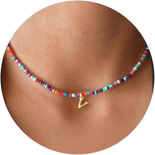 Perlen Halskette Brief Anhänger Halskette Mode Schlüsselbein Kette Perlen Geeignet Für Formelle Und Lässige Aussehen Bunte Halsketten Perlen Halskette Brief Anhänger Halskette Mode Schlüsselbein Kette Perlen Geeignet Für Formelle Und Lässige Aussehen Bunte Halsketten von FIRSTXIU