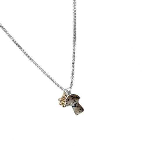 Pilzanhänger Halskette Symbolisiert Natur Und Vitalität Mit Robusten Legierungsmaterialien Für Modische Frauen Die Natur Inspirieren Halskette Tragen Pilzanhänger Halskette Symbolisiert Natur Und Vitalität Mit Robusten Legierungsmaterialien Für Modische Frauen Die Natur Inspirieren Halskette Tragen von FIRSTXIU