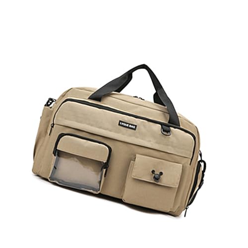 Praktische Leinwand Reisebag Bag Leckschutz Verschiedene Carry Griffe Für Fitnessstudio Schwimmen Freien Gepäckpäckbeutel von FIRSTXIU