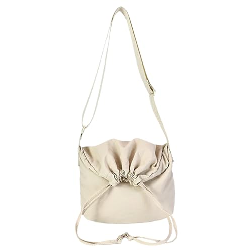 Praktische Umhängetasche Casual Satchel Draw String Taschen Nylon Crossbody Geldbörse Mit Einstellbarer Länge Für Frauen Und Männer Arbeit Pendlertasche von FIRSTXIU