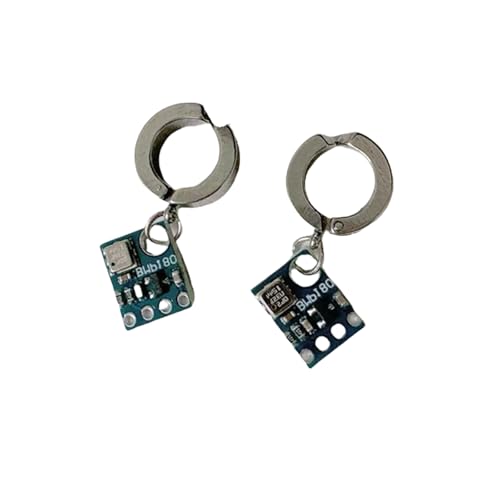 Punk Alien Circuit Ohrringe Futuristische Drop Ohrringe Manschettenlegungslegierung Textur Für Science Fiction Enthusiasten Science Fiction Mode Accessoires von FIRSTXIU