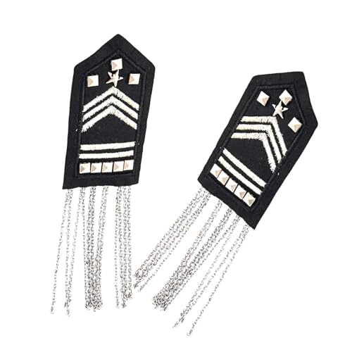 Punk Styles Nieten Besetzt Elektros Schulterbrosche Stecknadel Erudeln Mit Quasten Metal Chain Für Bühnenshow Kostüm Dekore Freizeitzubehör Punk Styles Nieten Besetzt Elektros Schulterbrosche Stecknadel Erudeln Mit Quasten Metal Chain Für Bühnenshow Kostüm Dekore Freizeitzubehör von FIRSTXIU