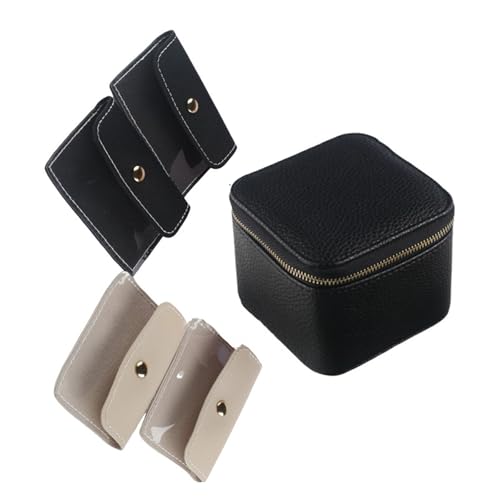 Reise Verwenden Kleine Schmuck Organisatoren Kleine Koffer Mit 4 Taschen Reisen Aufbewahrungsbox Perfekt Für Frauen Und Mädchen Präsentieren Schmuckbehälter von FIRSTXIU