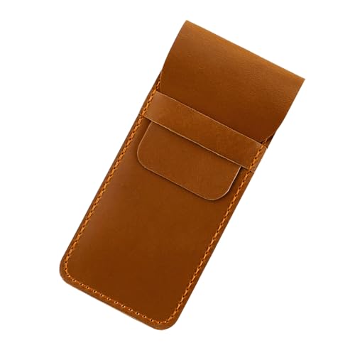 Retro Leder Pen Hülle Füllfederhalte Beutel Leichte Stifte Organisator Für Männer Frauen Büro Schreibwerkzeug Organisation Retro Pen Organisator von FIRSTXIU