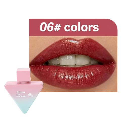 Schimmernde Flüssige Lipgloss Schmudgedes Feuchtigkeitsspeisere Textur Erbaubare Abdeckung Für Frauen Und Mädchen Elegantes Make Up Sieht Glatte Anwendungslipgloss Aus. von FIRSTXIU