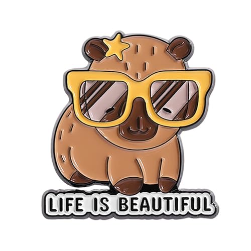 Schöne Capybaras Broschenstifte Für Rucksäcke Kleidung Accessoires Schöne Geschenke Unisex Themat Schöne Capybaras Broschenstifte Für Rucksäcke Kleidung Accessoires Schöne Geschenke Unisex Themat von FIRSTXIU