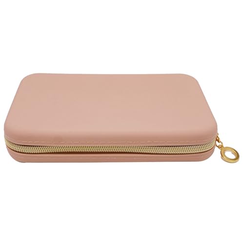 Silikon Make Up Beutel Für Frauen Tragbare Niedliche Farbenfarbe Wasserdichte Kosmetik Make Up Pinselhalter Organizer Wasserdichtes Silikon Reißverschlussbeutel von FIRSTXIU