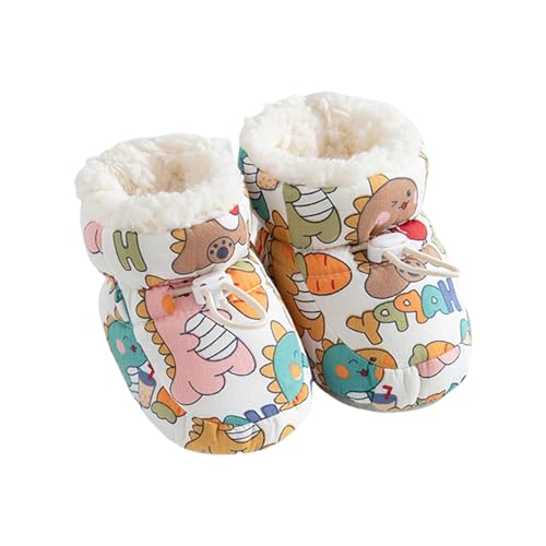 Sneaker Babyschuhe Weiche Sohlen Gedruckte Muster Erste Wanderschuhe Für Baby 0-6 Monate Voralker Schuhe Warmes Walking von FIRSTXIU