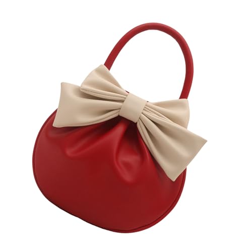 Stilvolle Runde Abendtasche Plissee Design PU Handtasche Casual Top Geldbörse Mit Schleifendekoration Für Alltägliche Carry Runde Handtasche Für Party Und Reisengebrauch Stilvolle Runde Abendtasche Plissee Design PU Handtasche Casual Top Geldbörse Mit Schleifendekoration Für Alltägliche Carry Runde Handtasche Für Party Und Reisengebrauch von FIRSTXIU