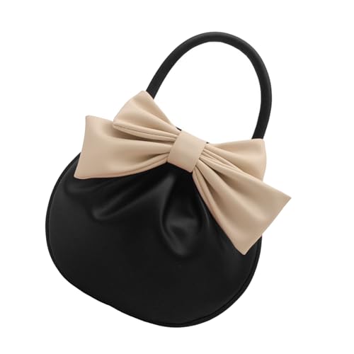 Stilvolle Runde Abendtasche Plissee Design PU Handtasche Casual Top Geldbörse Mit Schleifendekoration Für Alltägliche Carry Runde Handtasche Für Party Und Reisengebrauch Stilvolle Runde Abendtasche Plissee Design PU Handtasche Casual Top Geldbörse Mit Schleifendekoration Für Alltägliche Carry Runde Handtasche Für Party Und Reisengebrauch von FIRSTXIU