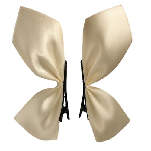 Stoff Duckbill Bowknot Form Haarclip Neujahr Kopfbedeckung Für Frauen Geburtstagsfeier Carnivals Thema Nicht Schlupf Haarnadel von FIRSTXIU
