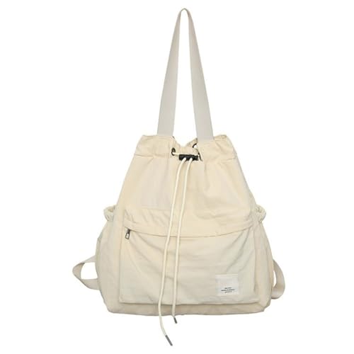 Student School Rucksack Fashion Travel Rucksack Freizeit Handtasche Große Kapazität Casual Daypacks Draw String Draw String School Tasche Reisen Damen Freizeit Handtasche von FIRSTXIU