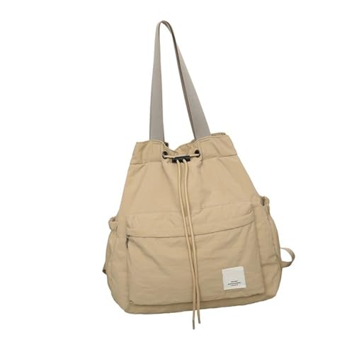 Student School Rucksack Fashion Travel Rucksack Freizeit Handtasche Große Kapazität Casual Daypacks Draw String Draw String School Tasche Reisen Damen Freizeit Handtasche von FIRSTXIU